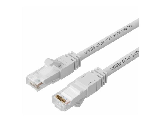 Lanview Smartclick Nettverkskabel Rj-45 Hann Til Rj-45 Hann 20 M 5 Mm Utp Cat 6A Halogenfri Formstøpt Uten Hindringer 10 Gigabit Ethernet Hvit Lanview Smartclick Nettverkskabel Rj-45 Hann Til Rj-45 Hann 20 M 5 Mm Utp Cat 6A Halogenfri Formstøpt Uten Hindringer 10 Gigabit Ethernet Hvit