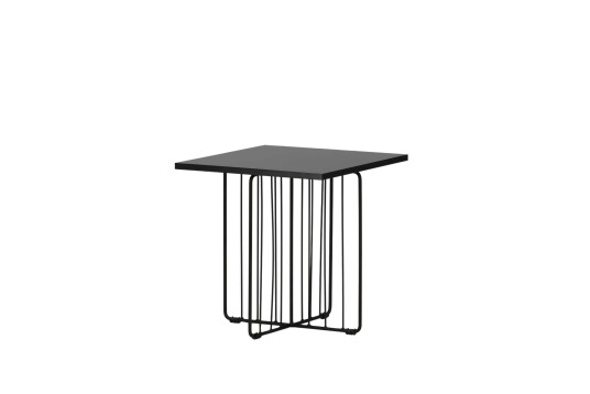 Venture Design Dayton sidebord Svart 40 x 40 cm Svart