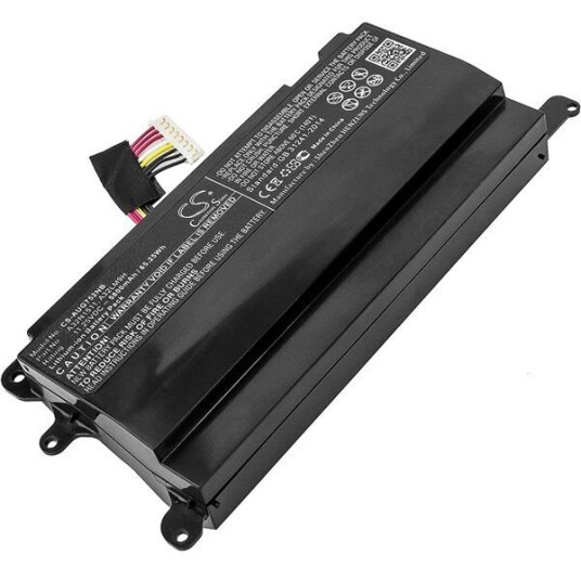 Asus G752VM-GC034D batteri (5800 mAh 11.25 V, Sort)