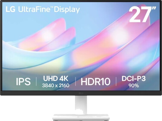 LG 27US500 27" 4K IPS PC-skjerm Hvit med HDR LG 27US500 27" 4K IPS PC-skjerm Hvit med HDR