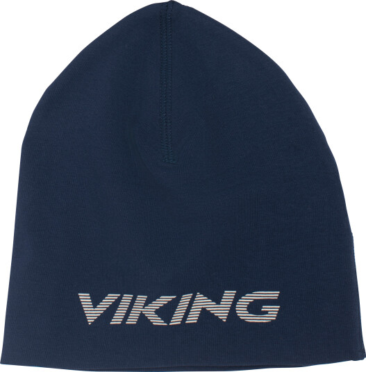 Viking Footwear Kids' Play Jersey Beanie Navy 46 48 Viking Footwear Kids' Play Jersey Beanie Navy 46 48