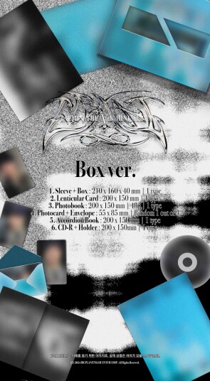 Taemin  Eternal  Box Version  incl. Lenticular Card 48pg Photobook Photocard w/ Envelope + Accordion Book  CD