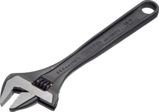 Worker Skiftenøkkel (Svensknøkkel) 10" - 250 mm 10 Tommemål Worker Skiftenøkkel (Svensknøkkel) 10" - 250 mm 10 Tommemål