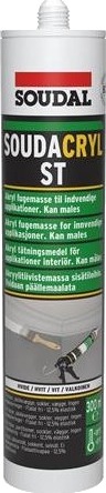 Solar Plus Soudacryl ST Akrylfugemasse Hvit 300ml