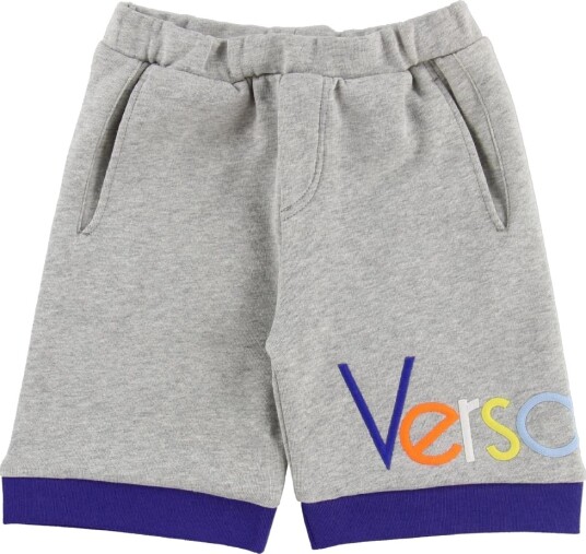 Young Versace ShortSvette   Grå Melert m. Tekst   Versace   10 år 140   Shorts