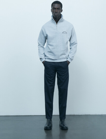 Maison Labiche Placide Sweatshirt/Hoodie - Grey - L