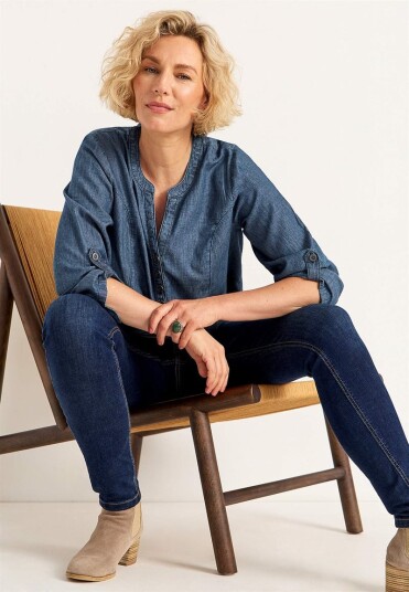 Cellbes Of Sweden Denimtunika med lommer Cellbes Of Sweden Denimtunika med lommer