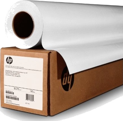 Hp Matt 119 Mikron Sterkt Hvitt Rull 91,4 Cm X 45,7 M 90 G/M² 1 RullEr Papir En Pakke 2