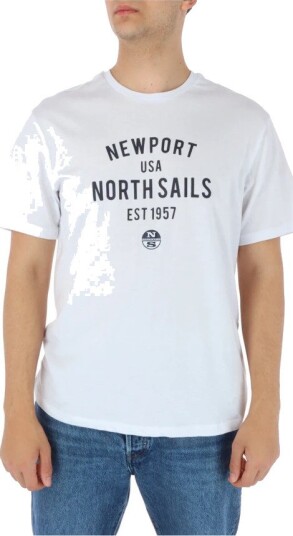 North Sails Herre Topper Hvit M,