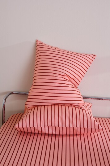 Jotex    Putetrekk 50x60 Cm 2 pakning Økologisk Rosa/rustfarget   SIMA    Kjøp Putevar hos Jotex