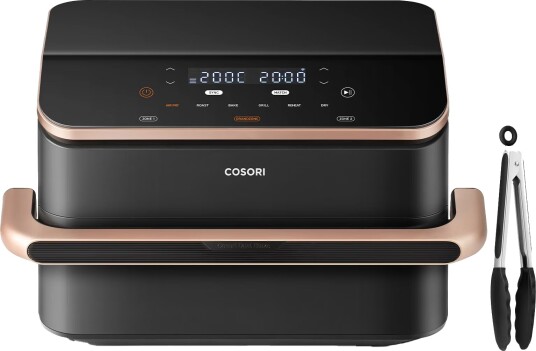 Cosori Dual Blaze TwinFry Airfryer 10L med Appkontroll - Svart Cosori Dual Blaze TwinFry Airfryer 10L med Appkontroll - Svart