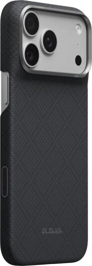 Pitaka Edge Case Argyle MagSafe Mobildeksel til iPhone 17/18 Pro Max - Basalt Black Pitaka Edge Case Argyle MagSafe Mobildeksel til iPhone 17/18 Pro Max - Basalt Black