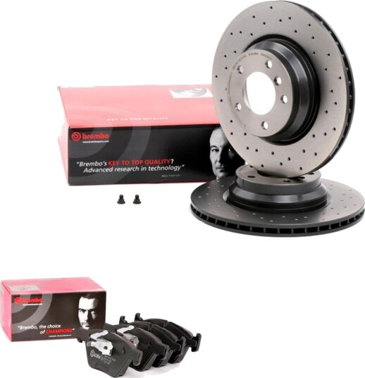 BREMBO BRB3405N0249 Bremseskiver og -klosser