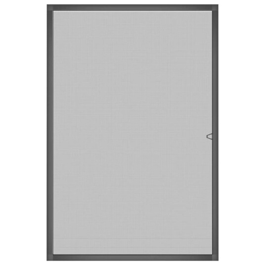 Insektskjerm for vindu antrasitt 80x120 cm