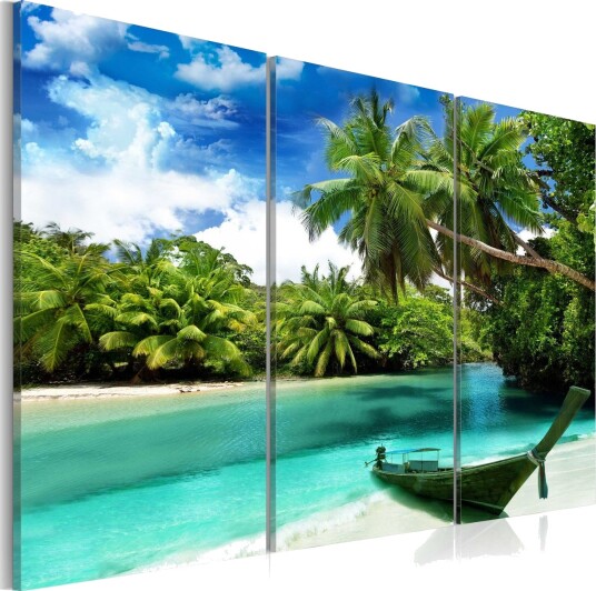 Bilde On The Island Of Dreams 120x80 Artgeist sp. z o. o.