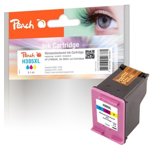 Peach HP 305XL Blekkpatron - Farge