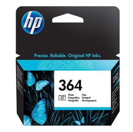 HP 364 / CB317EE Photo Black Ink - Blekkpatron Foto-sort