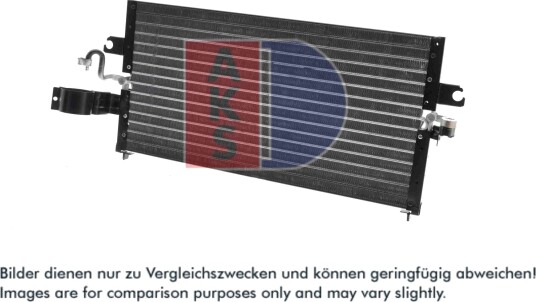 AKS DASIS 072150N Kondensator, klimaanlegg