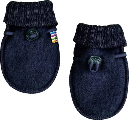 Joha Ullfleece Votter Til Baby, Dk.Blue Melange Joha Ullfleece Votter Til Baby, Dk.Blue Melange