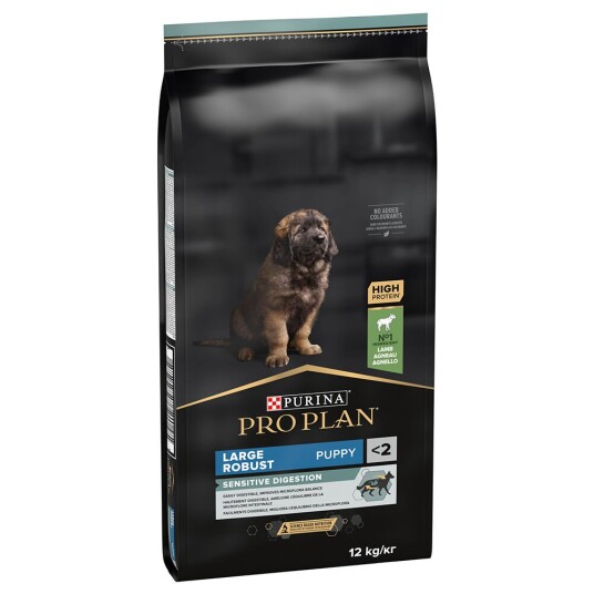 Pro Plan Purina Large Robust Puppy Sensitive Digestion Lam – 12 kg