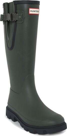Hunter Unisex Downpour Adjustable Boot Khaki green 37