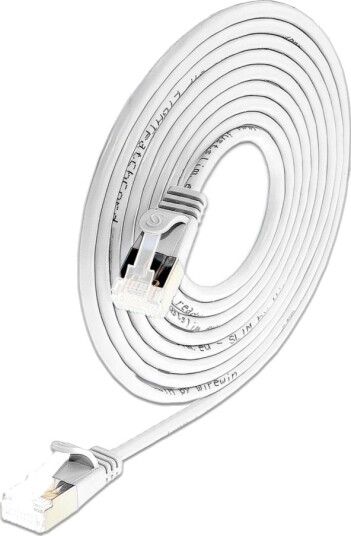 Wirewin Pkw Light Stp K6a 1,5 M Cat6a U/Ftp Stp Rj 45 Rj 45 Hvit