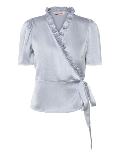 A View Peony Blouse Blue 34