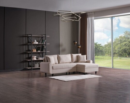 Torlan 3 seters Hjørnesovesofa Beige