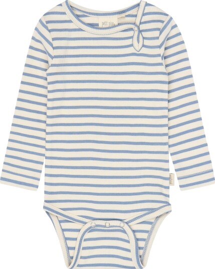Petit Piao Body I/e PPSky Stonewash Striped Petit Piao 74 Langermet Body Beige Blå Hvit Lyseblå Petit Piao Body I/e PPSky Stonewash Striped Petit Piao 74 Langermet Body Beige Blå Hvit Lyseblå