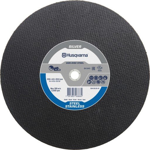 Husqvarna Kappeskive VarI Disc Steel Ø250/25.4mm Husqvarna Kappeskive VarI Disc Steel Ø250/25.4mm