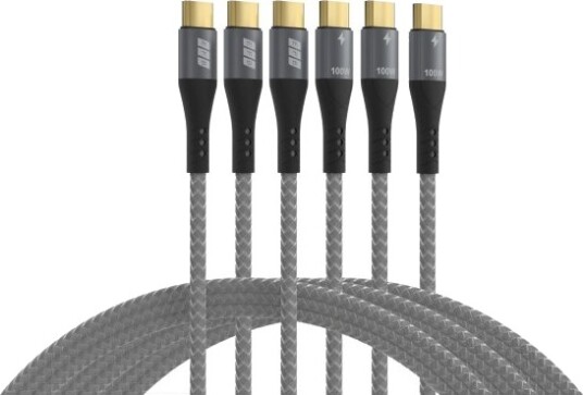 Efb Elektronik Usb-Cc-00007 Usb C Usb C Usb 2.0 0,48 Gbit/Sek. Sort Grå