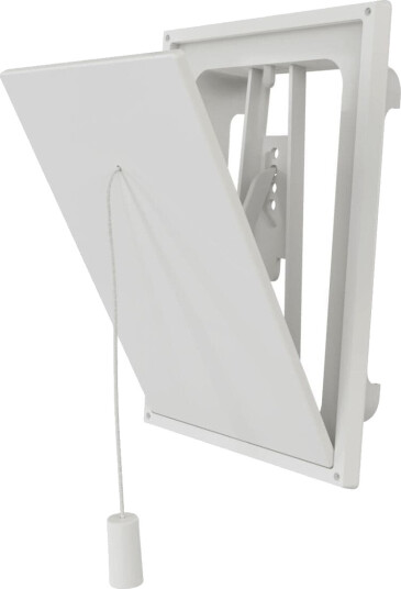 Flexit KLAFFVENTIL HVIT PLAST 4X6 - 49005