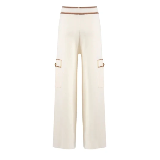Nenette Dame Bukser Beige M Nenette Dame Bukser Beige M
