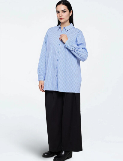 Moves Nella Shirt 4433 Blue 36 Moves Nella Shirt 4433 Blue 36