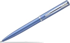 Waterman 2068191, Klips, Uttrykkbar Kulepenn Med Hengefeste, Gjenfyllbar, Blå, 1 Stykker