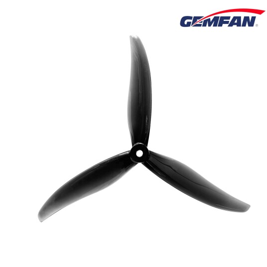 Gemfan Durable Cine 3 Blade 7037 Clear Black