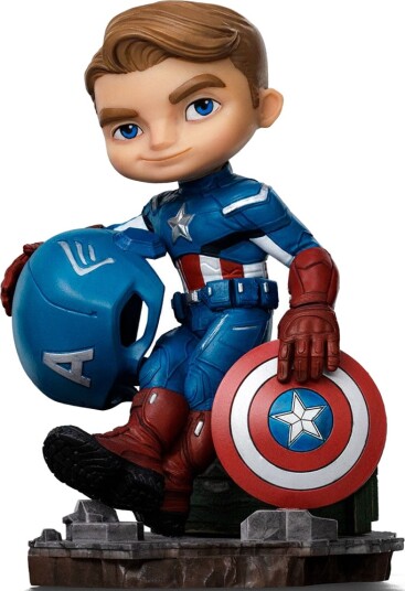 Iron Studios Captain America Minico-figur fra Infinity Saga