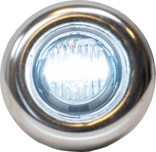 Lite Lumary markeringslys Hvit farge for 12 volt