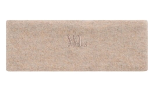 WoolLand Norefjell Fleece Pannebånd Beige