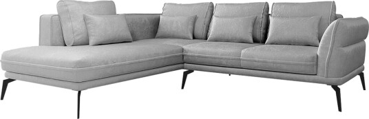 Graystone 4 sits Hörnbäddsoffa Ljusgrå