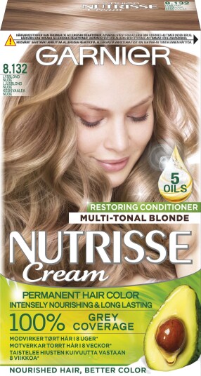 Garnier Nutrisse Nude Medium Blonde 8N Garnier Nutrisse Nude Medium Blonde 8N