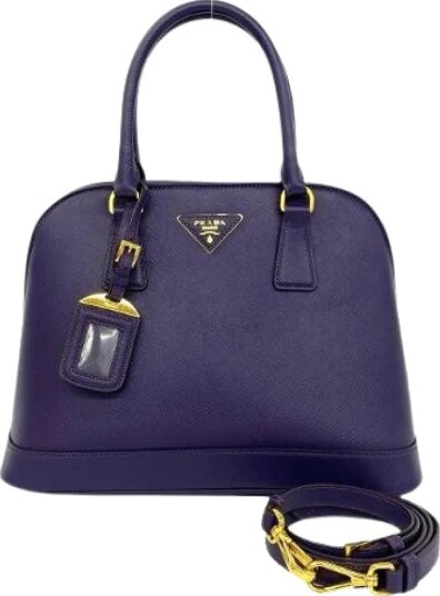 Prada Vintage Dame Pre owned Lilla ONE SIZE,