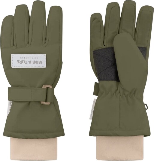 MINI A TURE Matcelio Gloves Khaki green 10/12Y