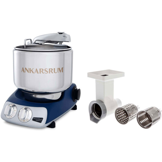 Ankarsrum AKM 6230 kjøkkenmaskin + Grønnsakskutter, royalblå Ankarsrum AKM 6230 kjøkkenmaskin + Grønnsakskutter, royalblå
