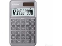 Casio SL-1000SC - Lommekalkulator - 10 sifre - solpanel, batteri - grå