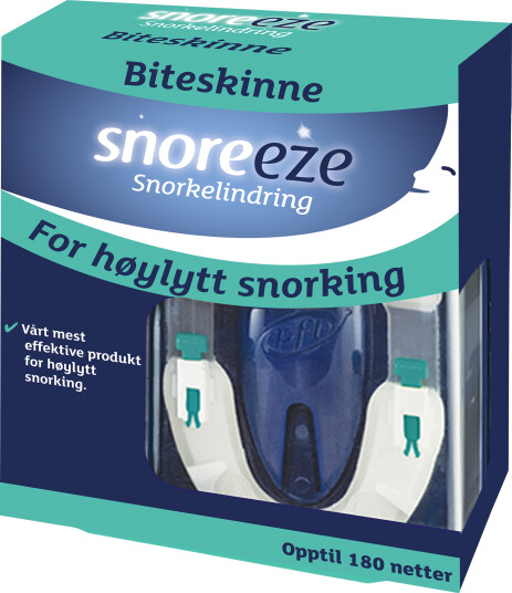 Snoreeze Biteskinne 1 stk Snoreeze Biteskinne 1 stk