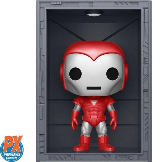 Funko Marvel Iron Man Hall of Armor Mdl. 8 Dlx. Pop! Figure 1038  PX