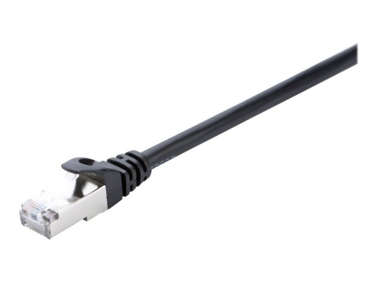 V7 Cat6 Koblingskabel 5 m U/UTP RJ-45 Hann - Svart