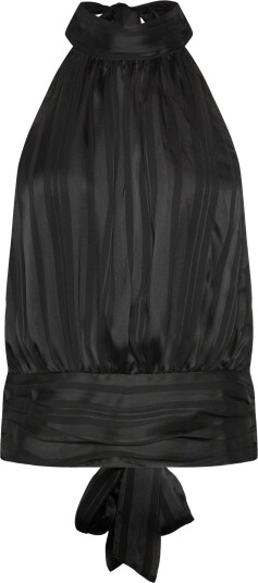 Gina Tricot Halterneck Top   Black   42