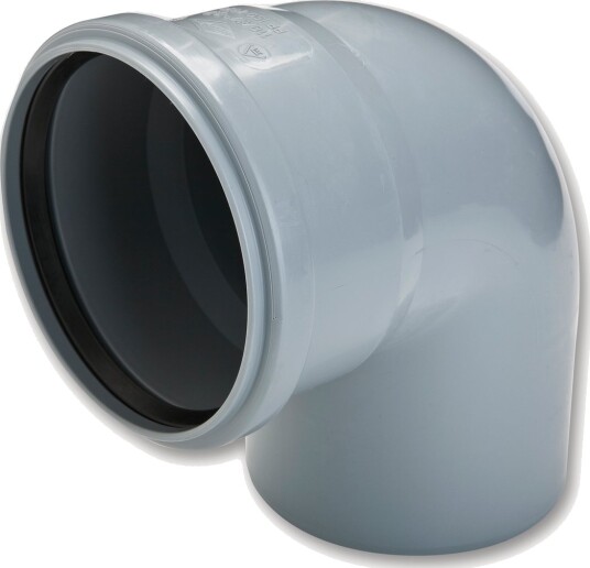 Huliot HT Pro Bend Ø40 87° Grå